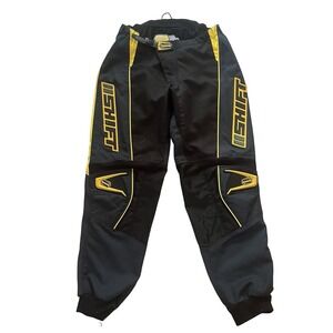 Shift Men's Size 32 Racing Pants Assault Black Yellow Motorcross Padded #04009